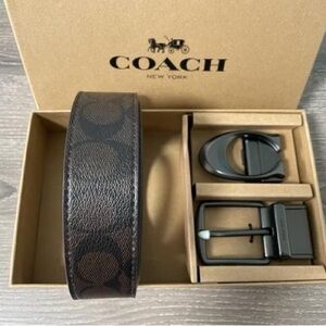 Mens coach belt